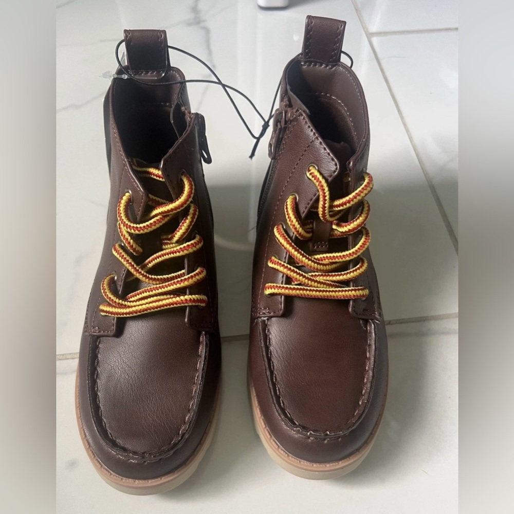 Cat & Jack Toddler Boy’s Greyson Boots Brown Size 11